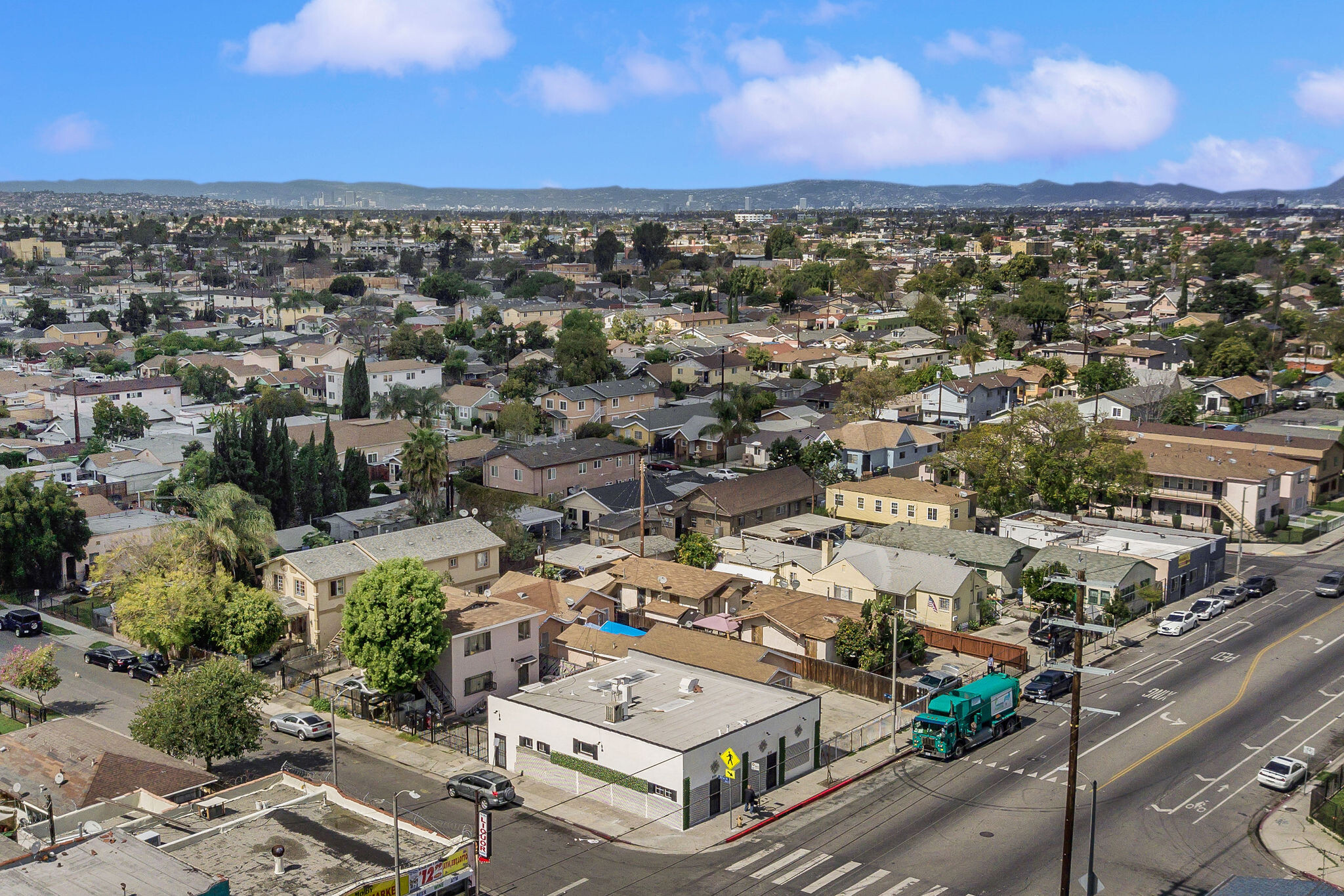 8129 San Pedro St, Los Angeles, CA for sale Aerial- Image 1 of 1