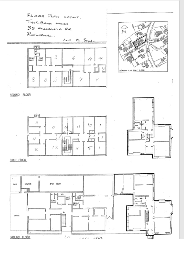 38 Moorgate Rd, Rotherham à louer Plan d’étage type- Image 1 de 1
