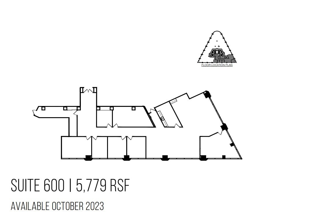 3601 W Olive Ave, Burbank, CA à louer Plan d’étage- Image 1 de 1