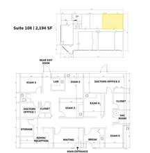 1795-1807 S Washington St, Naperville, IL for lease Floor Plan- Image 1 of 3