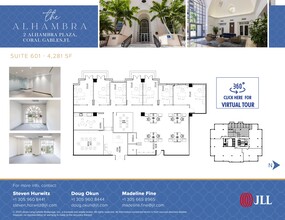 2 Alhambra Plz, Coral Gables, FL à louer Plan de site- Image 1 de 1