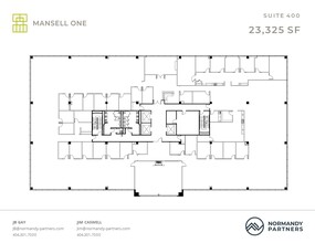 3700 Mansell Rd, Alpharetta, GA à louer Plan d  tage- Image 1 de 2