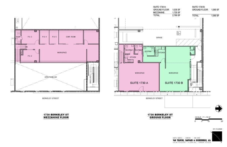 1730-1738 Berkeley St, Santa Monica, CA for lease - Floor Plan - Image 3 of 22