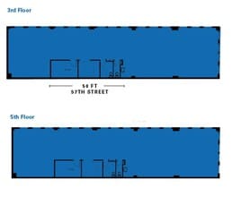 600 W 57th St, New York, NY for lease Floor Plan- Image 1 of 7