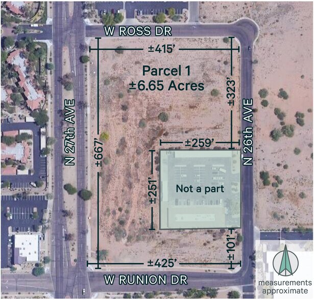 SWC I-17 & Rose Garden Ln, Phoenix, AZ à louer - Aérien - Image 2 de 2