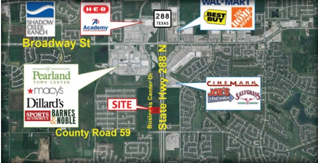 Business Center Dr, Pearland, TX for sale - Primary Photo - Image 1 of 19