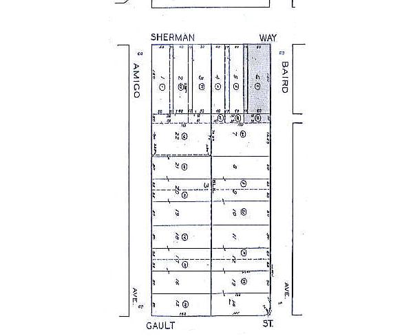 18540 Sherman Way, Reseda, CA à louer - Plan cadastral - Image 2 de 2