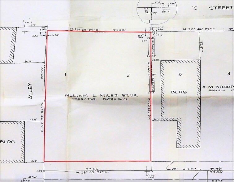 32 C St, Laurel, MD à vendre - Plan cadastral - Image 3 de 3