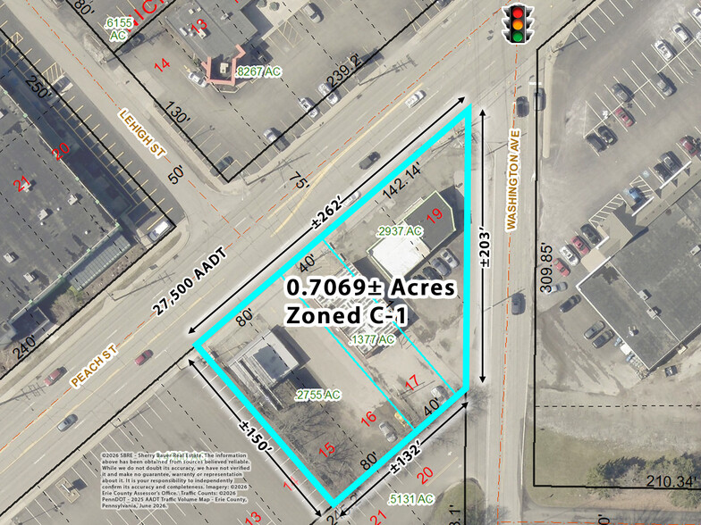 5071 Peach St, Erie, PA for lease - Site Plan - Image 1 of 2