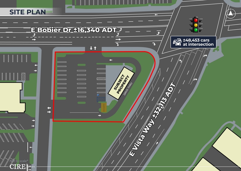1037 E Bobier Dr, Vista, CA à louer - Plan de site - Image 2 de 5
