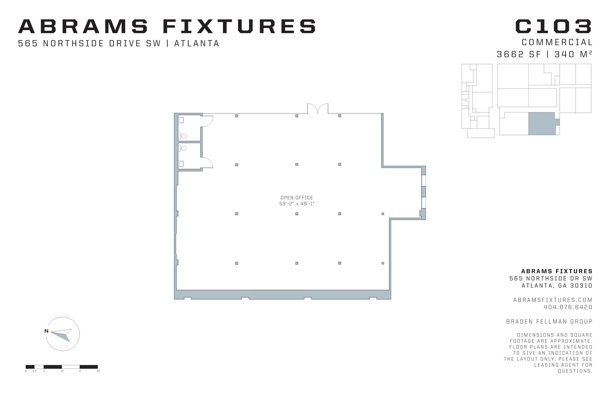 565 Northside Dr, Atlanta, GA for lease Floor Plan- Image 1 of 5