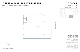 565 Northside Dr, Atlanta, GA for lease Floor Plan- Image 1 of 5