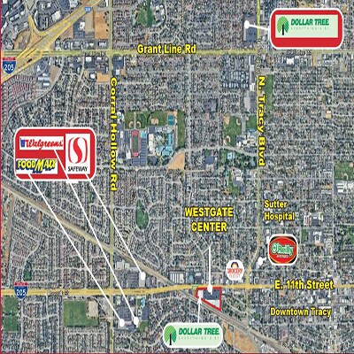 1150-1190 W 11th St, Tracy, CA à louer - Photo du bâtiment - Image 2 de 5