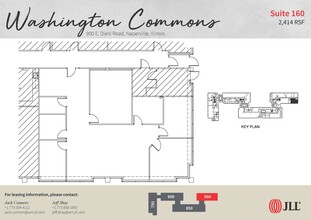 450-500 E Diehl Rd, Naperville, IL à louer Plan d  tage- Image 1 de 1