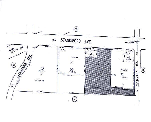 1700 Standiford Ave, Modesto, CA for lease - Plat Map - Image 2 of 9