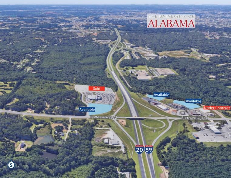 Interstate 20/59, Cottondale, AL à vendre - Photo du bâtiment - Image 3 de 6
