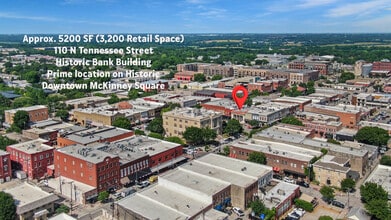 110 N Tennessee St, McKinney, TX - AÉRIEN  Vue de la carte - Image1
