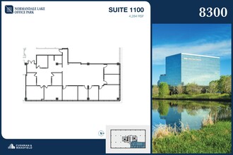 8000-8500 Normandale Lake Blvd, Bloomington, MN à louer Plan de site- Image 1 de 1