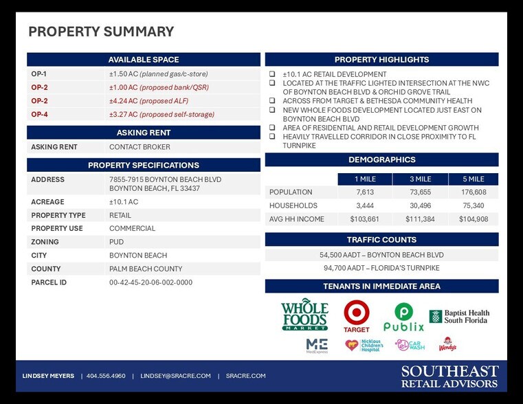 7885 West Boynton Beach Blvd., Boynton Beach, FL à louer - Photo du bâtiment - Image 2 de 8