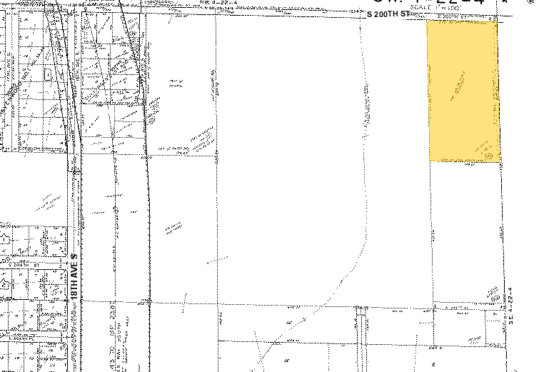 2301-2383 S 200th St, Seatac, WA à louer - Plan cadastral - Image 2 de 6