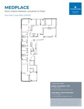 1315 St Joseph Pky, Houston, TX for lease Floor Plan- Image 1 of 2