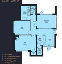 4520 N 12th St, Phoenix, AZ for lease Floor Plan- Image 1 of 1
