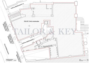 Commerce de détail dans Madrid, Madrid à louer Plan d’étage type- Image 2 de 2