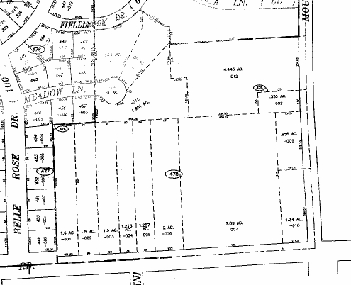 25 Mile Rd, Shelby Township, MI à vendre - Plan cadastral - Image 2 de 2