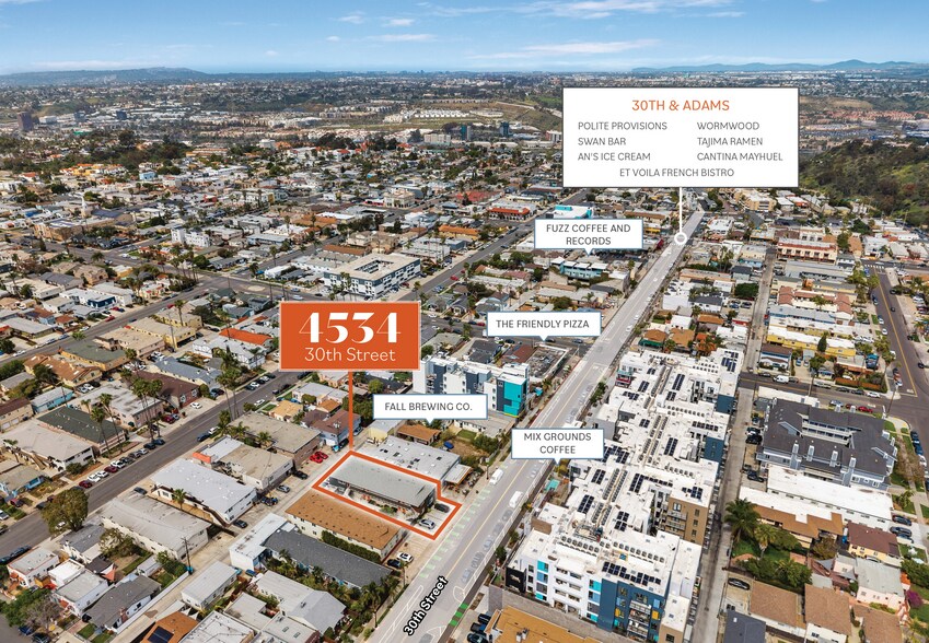 4534 30th St, San Diego, CA à vendre - Photo du bâtiment - Image 2 de 8