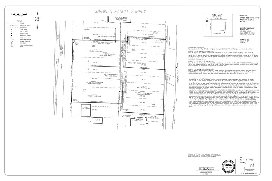 27101 Dequindre Rd, Madison Heights, MI à vendre - Photo du bâtiment - Image 2 de 3