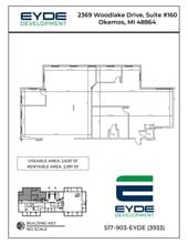 2369 Woodlake Dr, Okemos, MI à louer Plan de site- Image 1 de 1