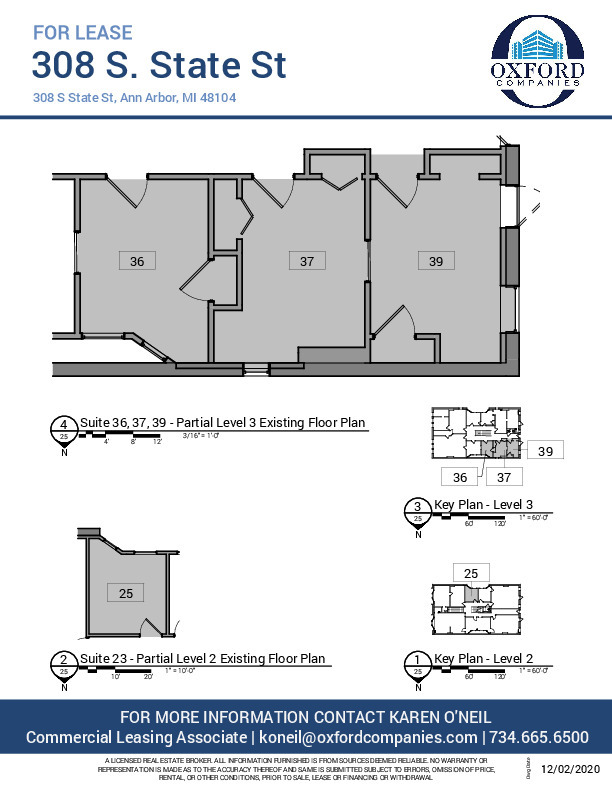 308 S State St, Ann Arbor, MI for lease Floor Plan- Image 1 of 1