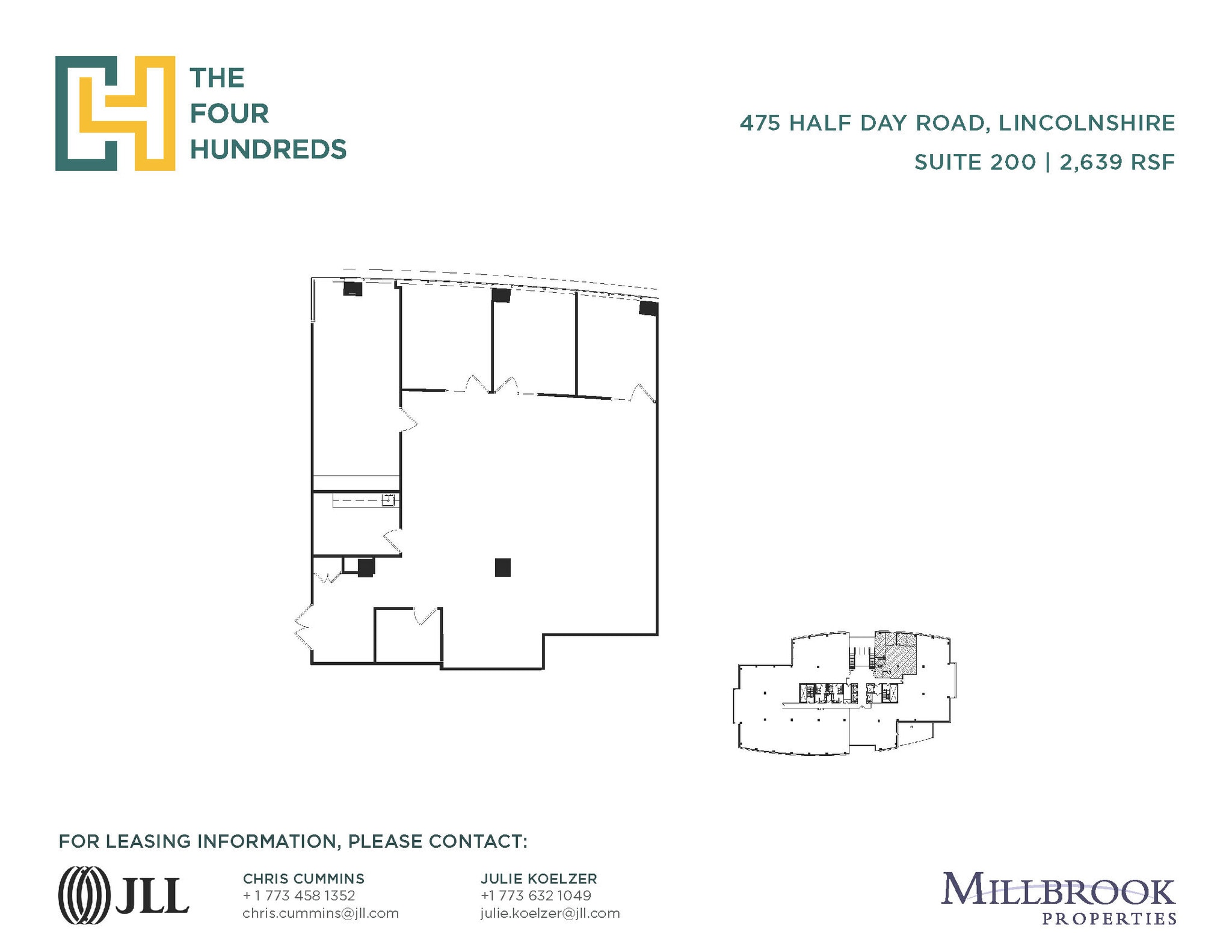 475-485 Half Day Rd, Lincolnshire, IL for lease Floor Plan- Image 1 of 1