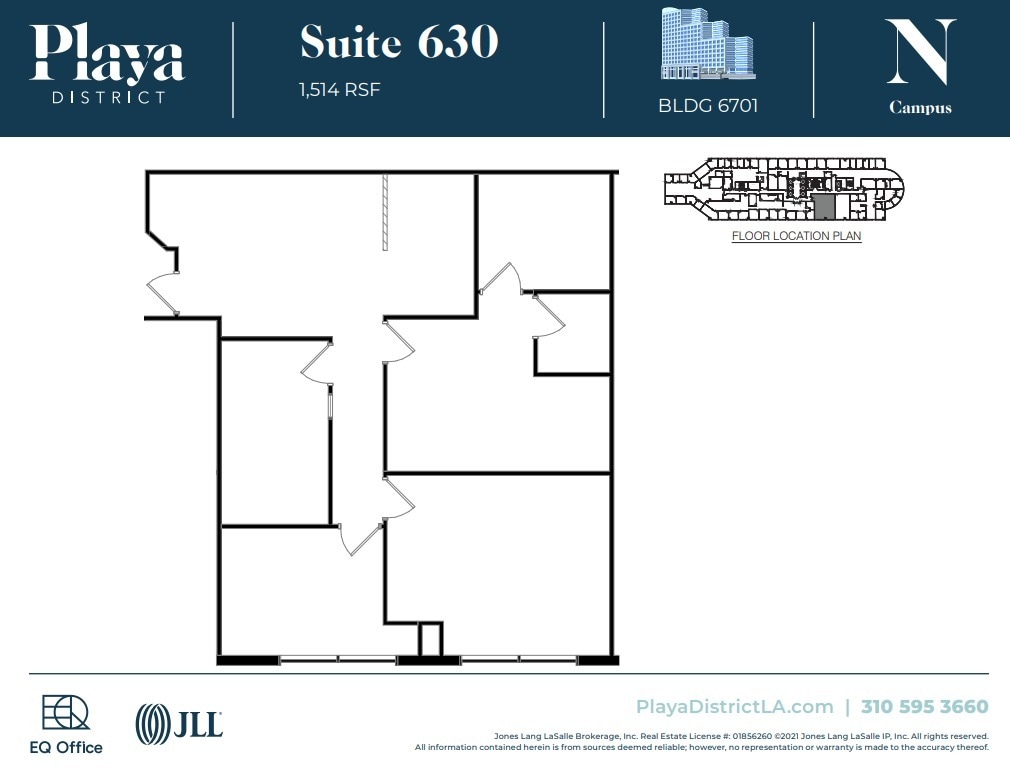 6100 Center Dr, Los Angeles, CA for lease Floor Plan- Image 1 of 1