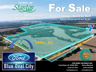 Plus de détails pour TN 222 Hwy at Stanton Somerville Rd., Stanton, TN - Terrain à vendre
