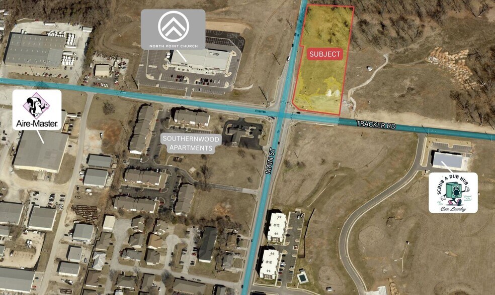 N Main St and Tracker Rd, Nixa, MO à vendre - Aérien - Image 2 de 5