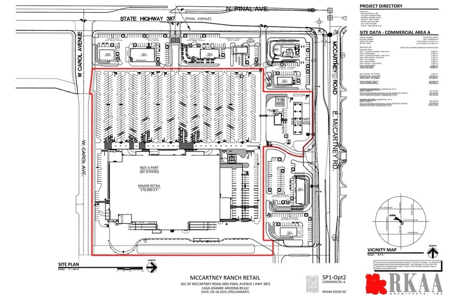 SEC Pinal Ave & McCartney Rd, Casa Grande, AZ for lease - Building Photo - Image 1 of 2