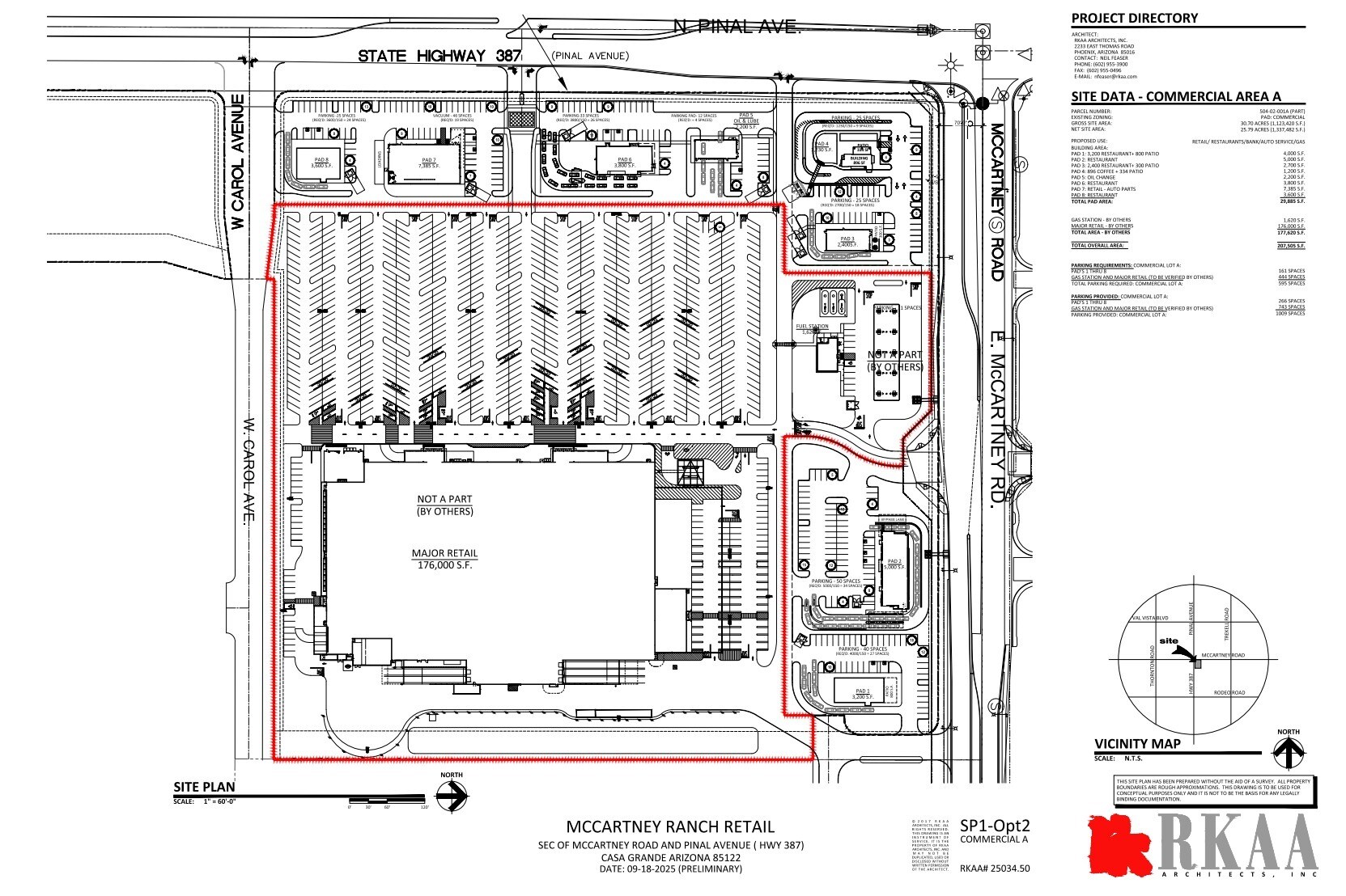 SEC Pinal Ave & McCartney Rd, Casa Grande, AZ à louer Photo du bâtiment- Image 1 de 3