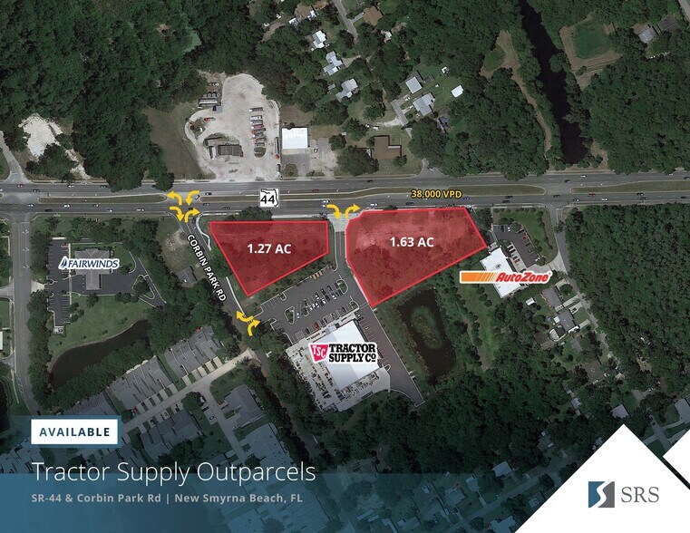 2118 Florida 44, New Smyrna Beach, FL à vendre - Aérien - Image 1 de 1