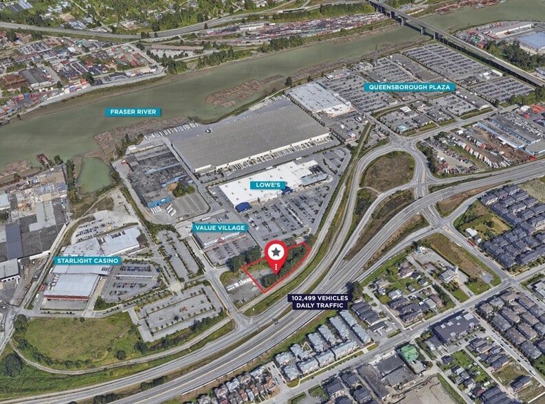 1084 Tanaka Ct, New Westminster, BC for sale - Aerial - Image 2 of 5