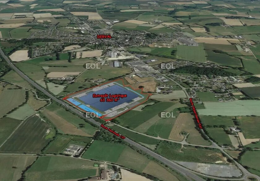 Route Des Carriers, Derval for lease - Aerial - Image 2 of 3