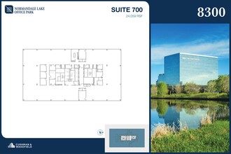 8000-8500 Normandale Lake Blvd, Bloomington, MN à louer Plan de site- Image 1 de 1