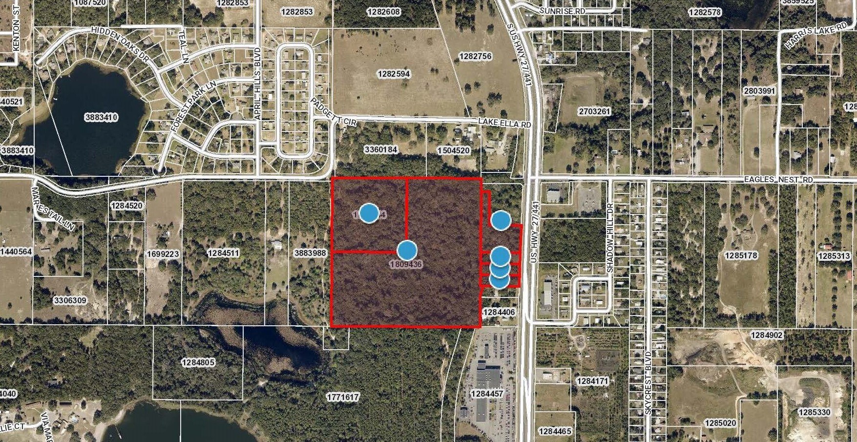 2094 N US Highway 441/27, Fruitland Park, FL à vendre Aérien- Image 1 de 4
