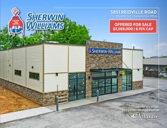 Plus de détails pour 5852 Reidville rd, Moore, SC - Commerce de détail à vendre