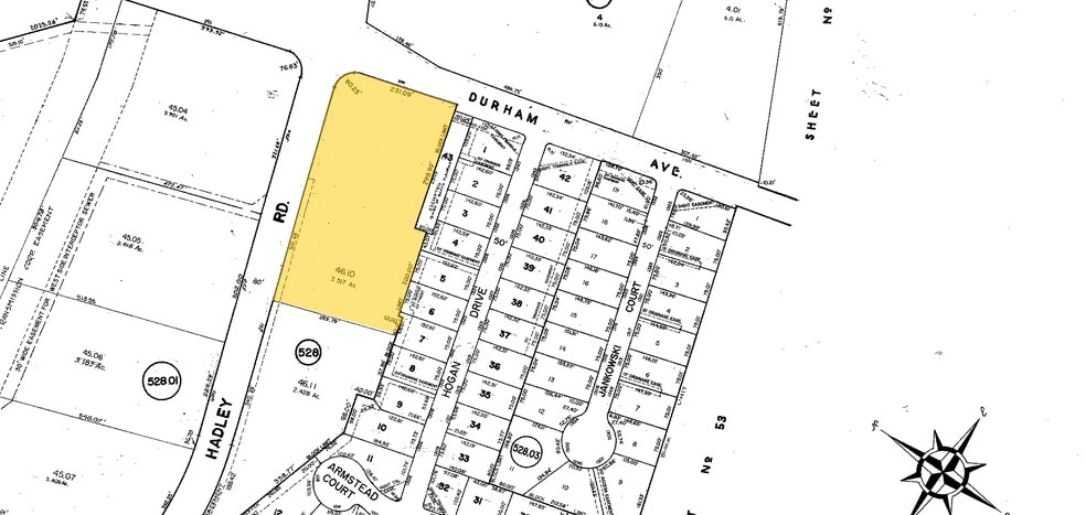 900 Durham Ave, South Plainfield, NJ for sale - Plat Map - Image 3 of 10