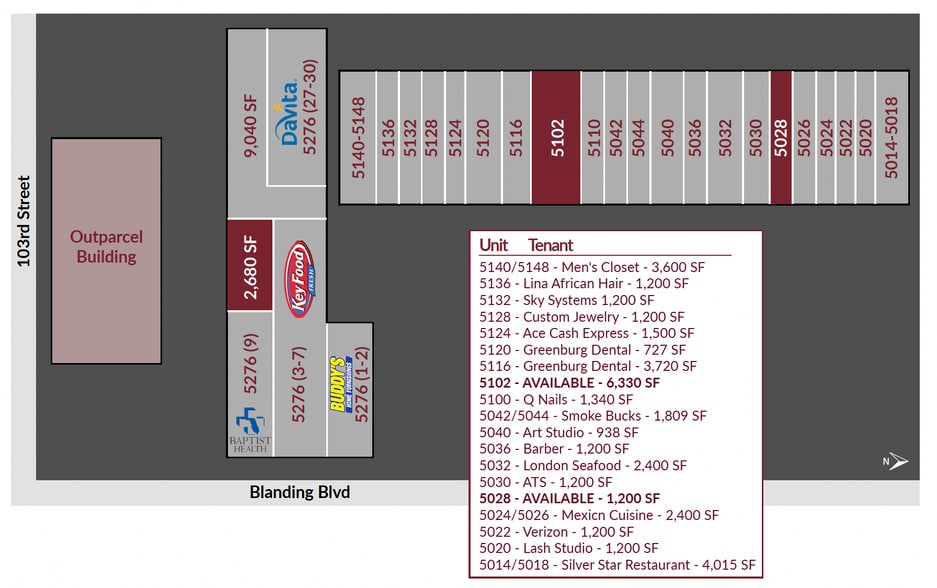 5432 Blanding Blvd, Jacksonville, FL for lease - Building Photo - Image 2 of 9