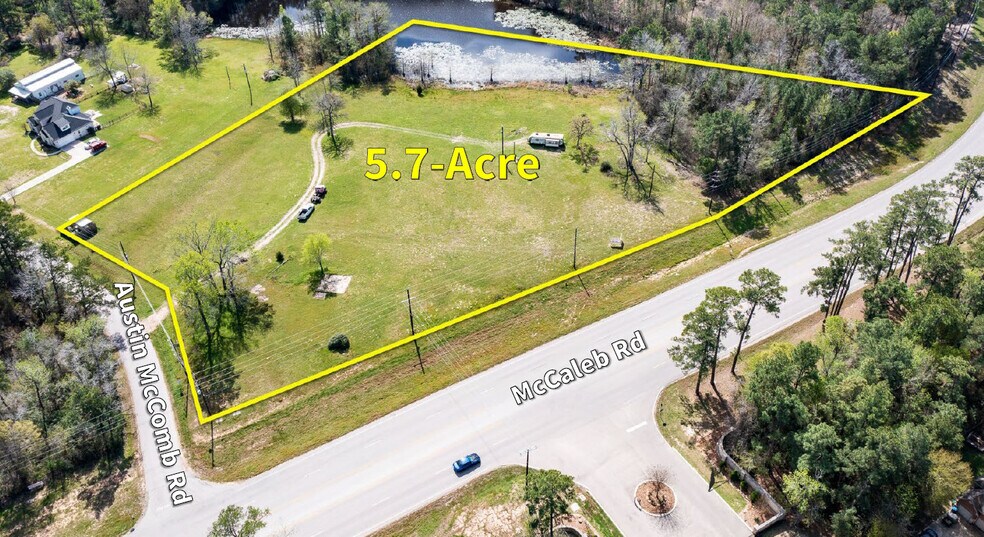 5.7+/-Ac SEC McCaleb Rd & Austin McComb rd, Montgomery, TX à vendre - Photo du bâtiment - Image 2 de 11