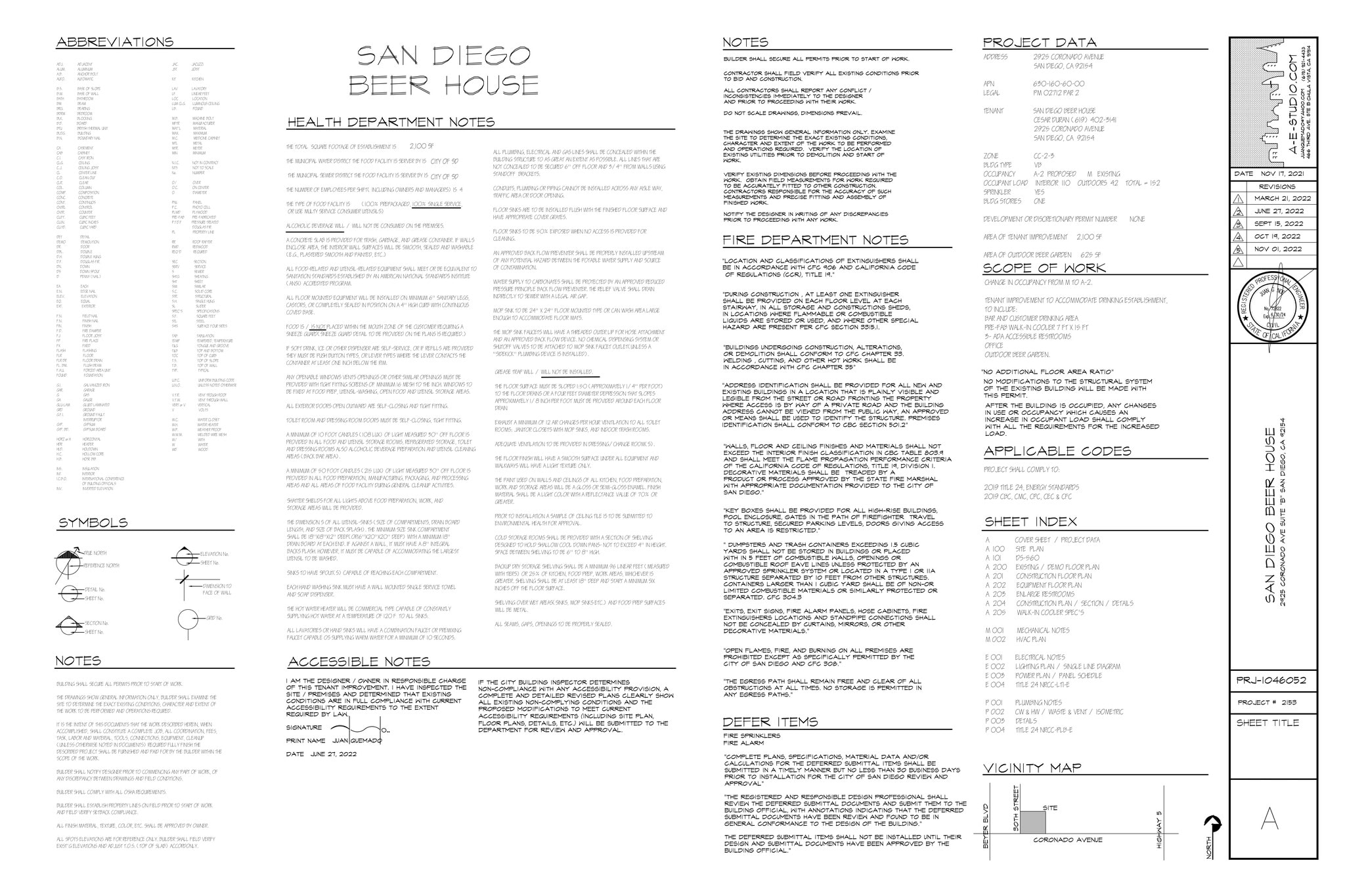 2909-2949 Coronado Ave, San Diego, CA for lease Site Plan- Image 1 of 2