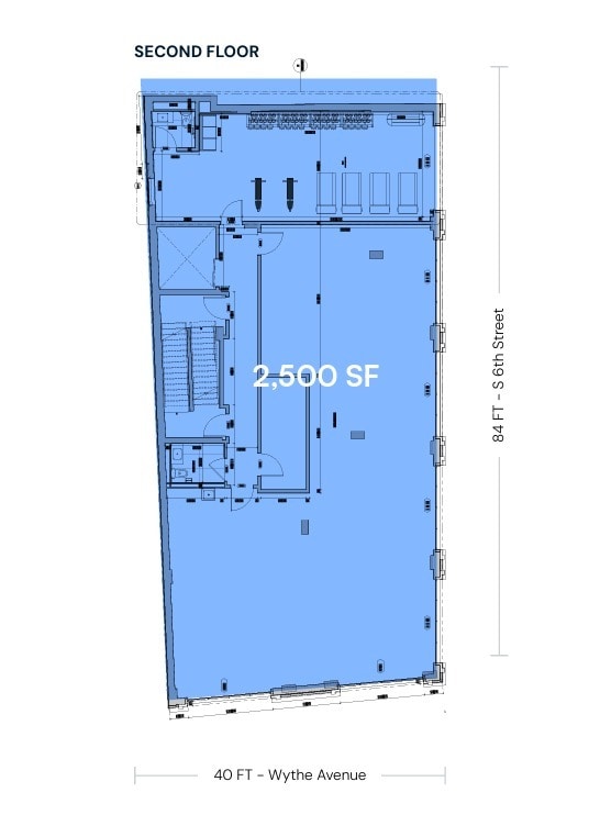63 S 6th St, Brooklyn, NY for lease Floor Plan- Image 1 of 3