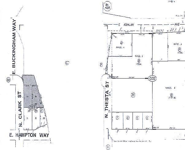 4140 N Clark St, Fresno, CA à vendre - Plan cadastral - Image 3 de 5